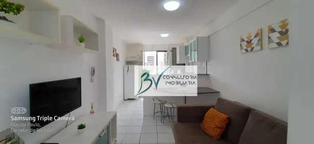 Apartamento com 1 Quarto para alugar, 32m² no Boa Viagem, Recife