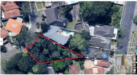 Lote/Terreno à venda, 1062m² no Vista Alegre, Curitiba