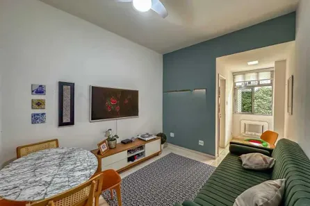 Apartamento com 2 Quartos à venda, 70m² no Laranjeiras, Rio de Janeiro