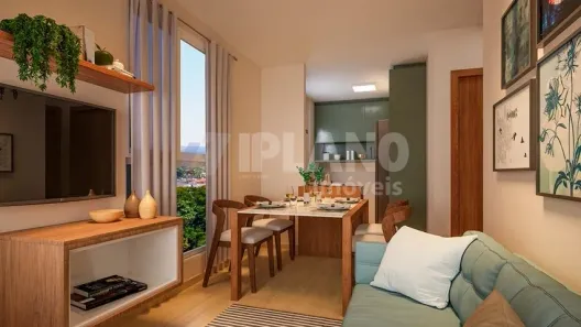 Apartamento com 2 Quartos à venda, 40m² no Parque Industrial Avelino Alves Palma, Ribeirão Preto