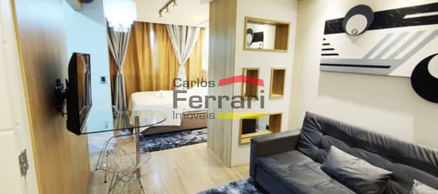 Apartamento com 1 Quarto para alugar, 35m² no Bela Vista, São Paulo