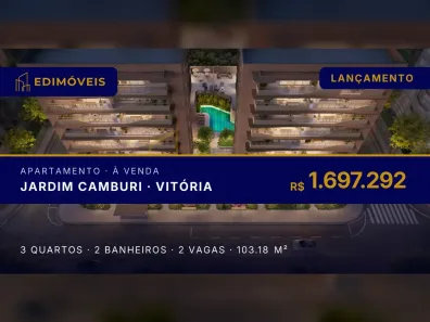 Apartamento com 3 Quartos à venda, 103m² no Jardim Camburi, Vitória