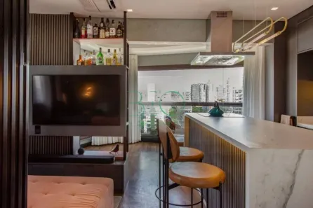 Apartamento com 1 Quarto para alugar, 51m² no Vila Olímpia, São Paulo