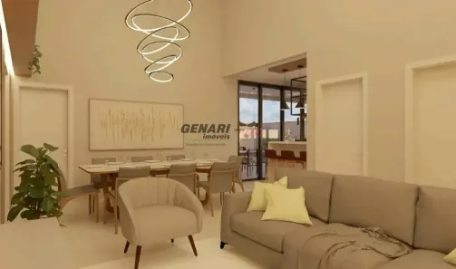 Casa de Condomínio com 3 Quartos à venda, 190m² no Residencial London Park, Indaiatuba