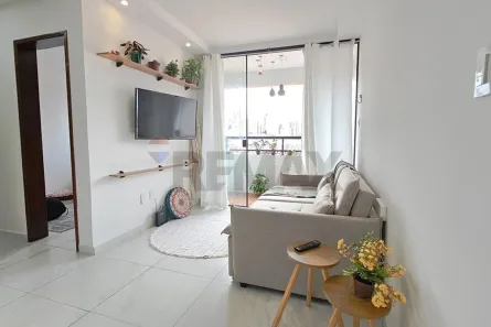 Apartamento com 2 Quartos para alugar, 54m² no Miramar, João Pessoa