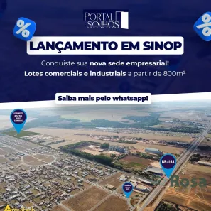 Lote/Terreno à venda, 1087m² no Eunice, Sinop