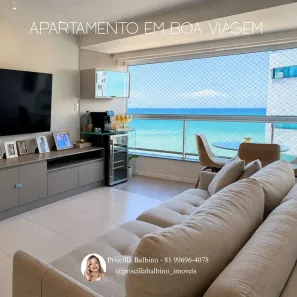 Apartamento com 3 Quartos à venda, 92m² no Boa Viagem, Recife