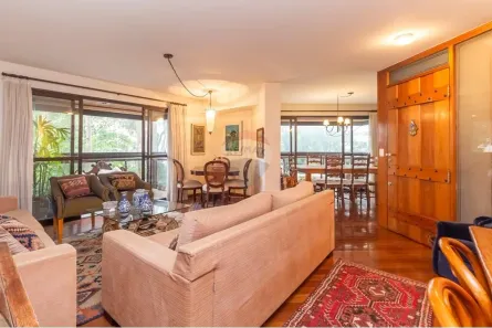 Apartamento com 3 Quartos para alugar, 143m² no Campo Belo, São Paulo