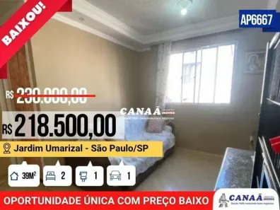 Apartamento com 2 Quartos à venda, 39m² no Jardim Umarizal, São Paulo