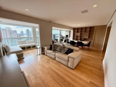 Apartamento com 3 Quartos para venda ou aluguel, 138m² no Santo Amaro, São Paulo
