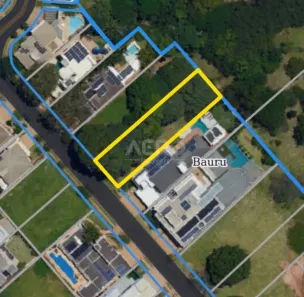 Lote/Terreno à venda, 885m² no Residencial Lago Sul, Bauru