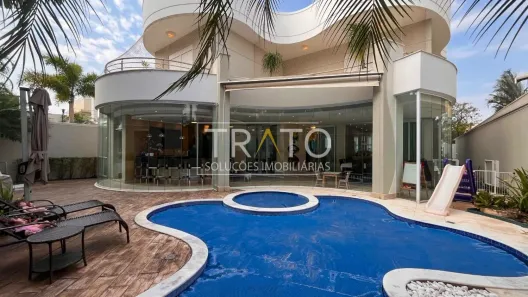 Casa de Condomínio com 4 Quartos à venda, 450m² no Alphaville Dom Pedro, Campinas