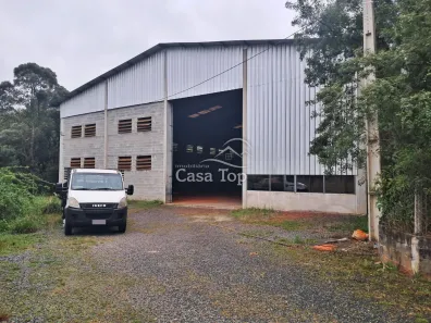 Galpão/Depósito/Armazém com 2 Quartos para alugar, 900m² no Cidade Industrial, Curitiba