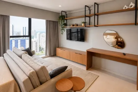Apartamento com 1 Quarto para alugar, 30m² no Boa Viagem, Recife