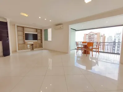 Apartamento com 3 Quartos para alugar, 125m² no Brooklin Paulista, São Paulo