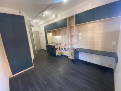 Apartamento com 1 Quarto para alugar, 20m² no Santa Paula, São Caetano do Sul