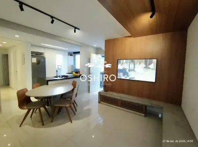 Casa com 3 Quartos para alugar, 84m² no Ponta da Praia, Santos