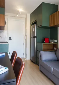 Apartamento com 1 Quarto para alugar, 27m² no Vila Nova Conceição, São Paulo