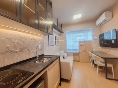 Apartamento com 1 Quarto para alugar, 25m² no Vila Nova Conceição, São Paulo