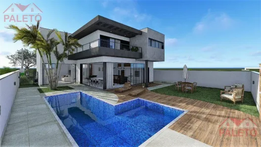 Sobrado com 3 Quartos à venda, 450m² no Ninho Verde I Eco Residence, Porangaba