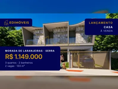 Casa com 3 Quartos à venda, 133m² no Morada de Laranjeiras, Serra