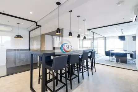 Sala Comercial para venda ou aluguel, 160m² no Cidade Monções, São Paulo