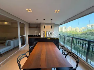 Apartamento com 3 Quartos para alugar, 155m² no Barra da Tijuca, Rio de Janeiro