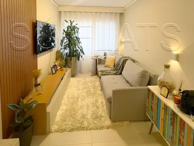 Flat com 1 Quarto à venda, 40m² no Indianópolis, São Paulo