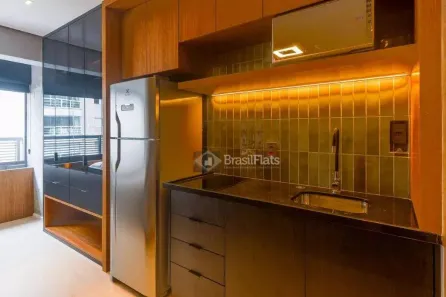Apartamento com 1 Quarto para alugar, 32m² no Itaim Bibi, São Paulo
