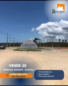 Lote/Terreno à venda, 160m² no Centro, Marechal Deodoro