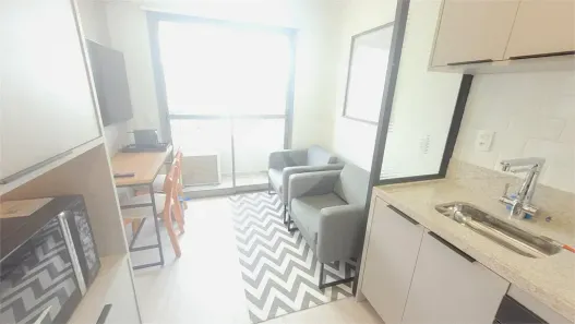 Apartamento com 1 Quarto para alugar, 24m² no Vila Nova Conceição, São Paulo
