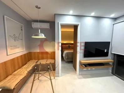 Apartamento com 1 Quarto para alugar, 34m² no Indianópolis, São Paulo