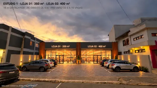 Ponto Comercial para alugar, 400m² no Centro, Biguaçu