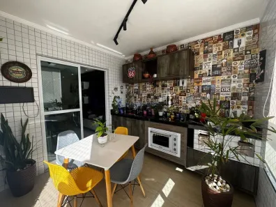 Apartamento com 3 Quartos à venda, 130m² no Canto do Forte, Praia Grande