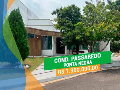 Casa de Condomínio com 2 Quartos à venda, 175m² no Ponta Negra, Manaus