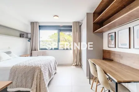 Apartamento com 1 Quarto para alugar, 28m² no Mont Serrat, Porto Alegre