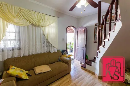 Sobrado com 3 Quartos à venda, 100m² no Parque Jaçatuba, Santo André