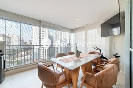 Apartamento com 3 Quartos para alugar, 106m² no Tatuapé, São Paulo