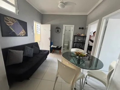 Apartamento com 2 Quartos à venda, 50m² no Gonzaga, Santos