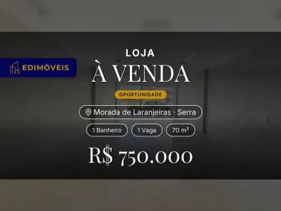 Ponto Comercial à venda, 70m² no Morada de Laranjeiras, Serra