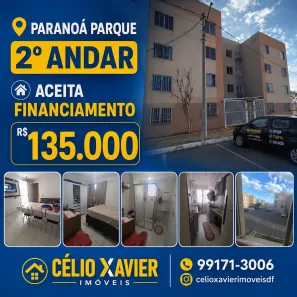 Apartamento com 2 Quartos à venda, 46m² no Paranoá Parque, Brasília