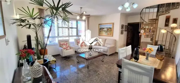 Apartamento com 3 Quartos à venda, 258m² no Gonzaga, Santos