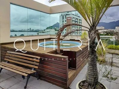 Cobertura com 2 Quartos para alugar, 172m² no Humaitá, Rio de Janeiro