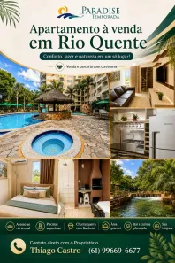 Apartamento com 2 Quartos à venda, 87m² no , Rio Quente
