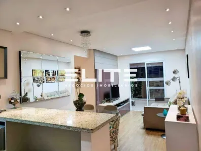 Apartamento com 3 Quartos para alugar, 74m² no Campestre, Santo André