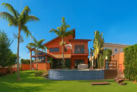 Casa de Condomínio com 3 Quartos à venda, 393m² no Caminhos de San Conrado (Sousas), Campinas