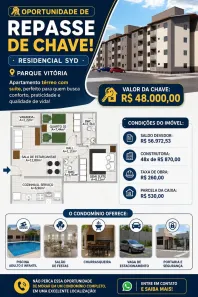 Apartamento com 2 Quartos à venda, 50m² no , Paço do Lumiar