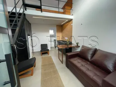 Apartamento com 1 Quarto para alugar, 45m² no Mirandópolis, São Paulo