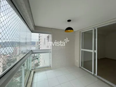 Apartamento com 1 Quarto para alugar, 48m² no Ponta da Praia, Santos