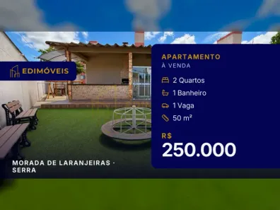 Apartamento com 2 Quartos à venda, 50m² no Morada de Laranjeiras, Serra
